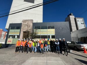 visita técnica al proyecto Musk permitió a futuros ingenieros vivir la construcción