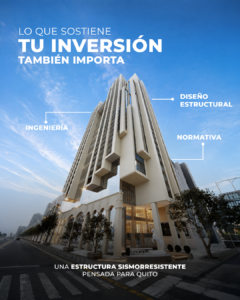 Edificios diseñados bajo la Norma Ecuatoriana de la Construcción.
